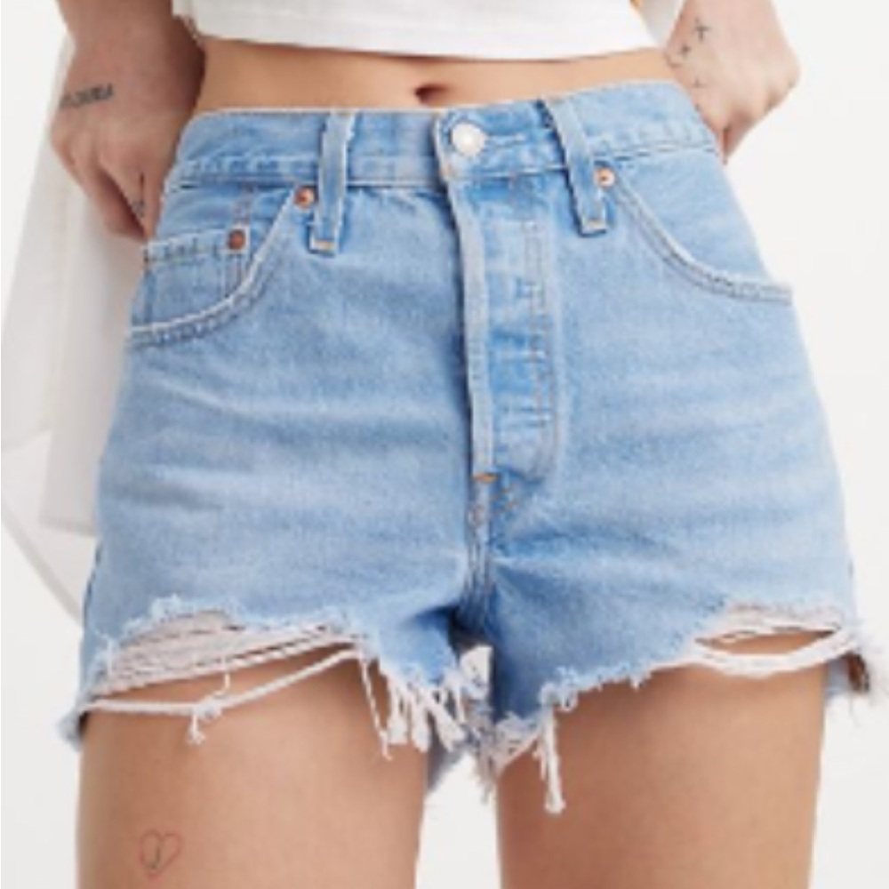 501® ORIGINAL FIT HIGH RISE WOMEN'S SHORTS